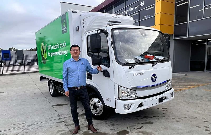 Woolworths Choose Foton Trucks to Accelerate Zero Emission Home Deliveries