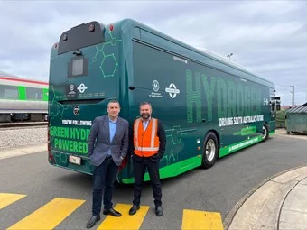 Torrens Transit will operate the two hydrogen buses on trial
